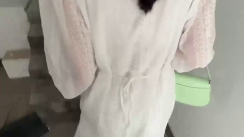 【江南第一深情】36號女主 5.7號  剛新婚不久迷人的初中語文老師白色連衣裙挺有韻味的